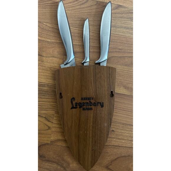 Vintage Gerber Legendary blade knife set of 3 in box - Picture 5 of 16